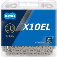 Kette KMC X 10 EL f&uuml;r 10-fach Hollow Plates 114 Glieder